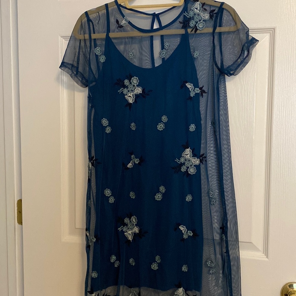 Mesh Slip Dress